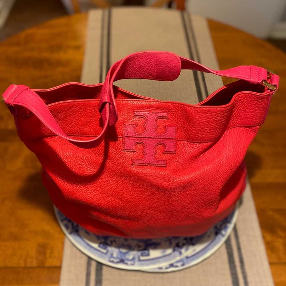Tory Burch leather shoulder bag
